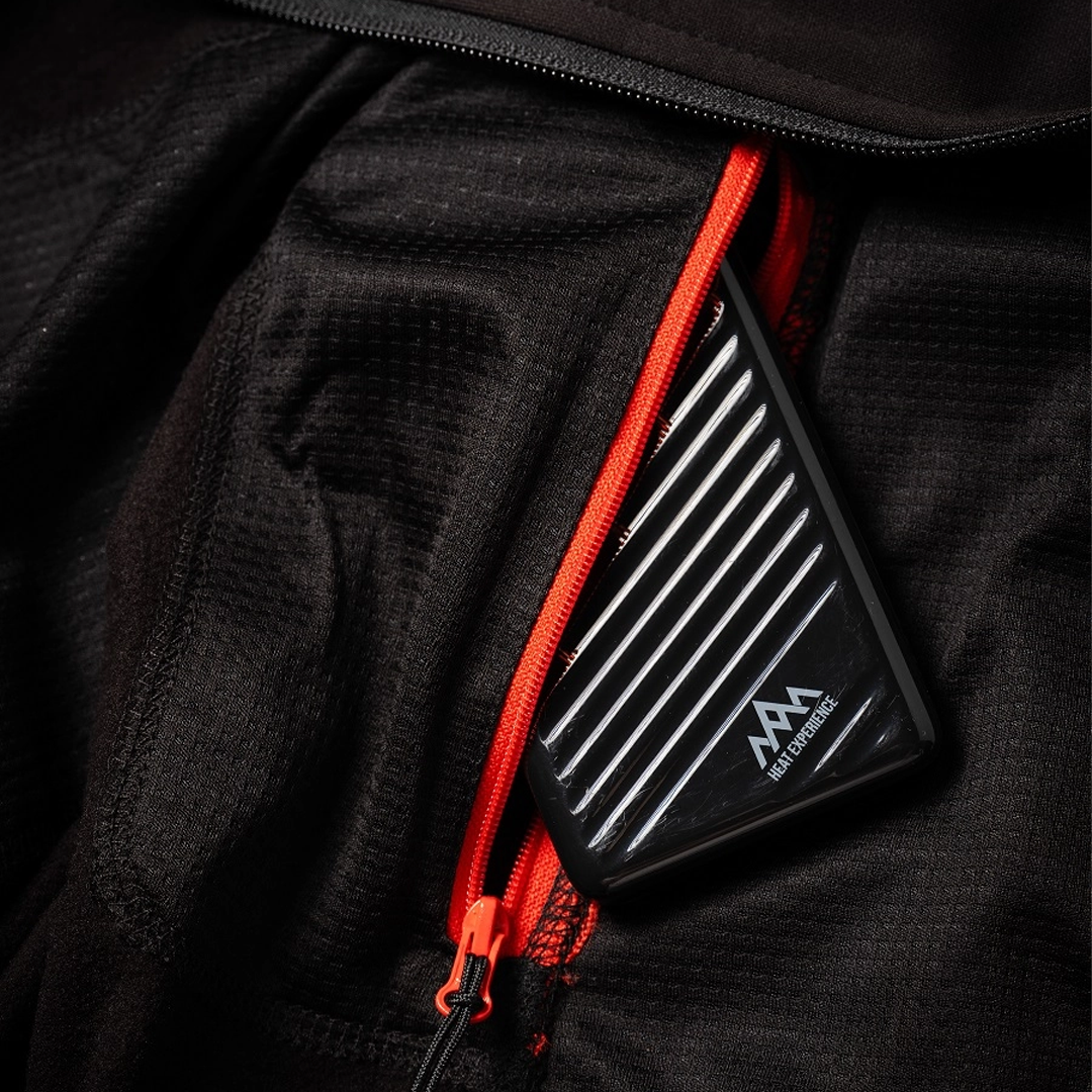 HeatX - Varmevest Fleece Dame – Sort