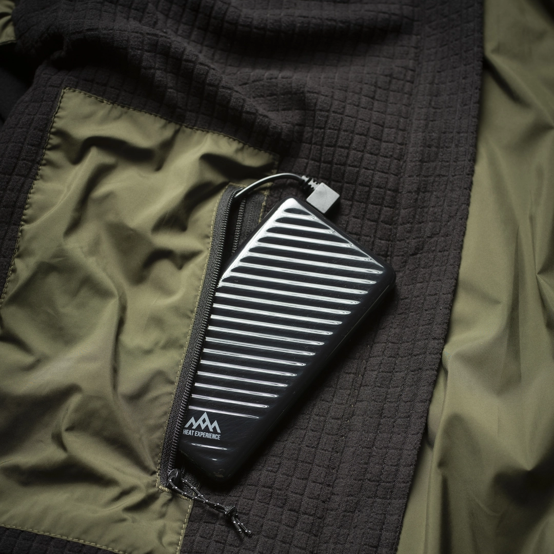 HeatX - Varmevest Jagt Herre V2 – Olivengrøn