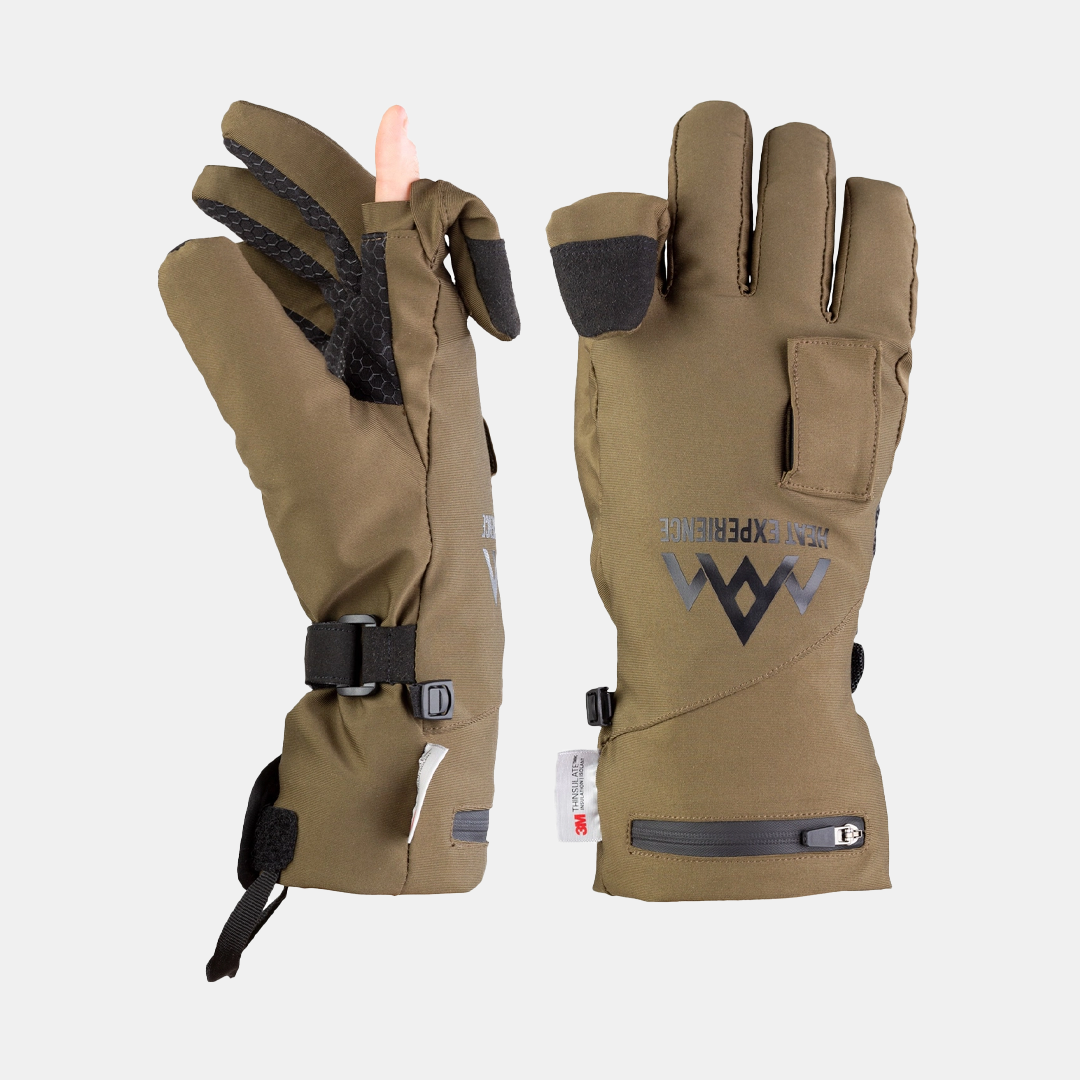 HeatX - Varmehandsker Jagt – Olivengrøn