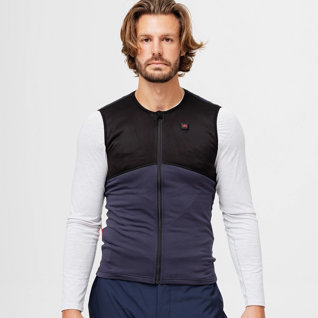 HeatX Varmevest Inderlager Unisex – Navy/Sort