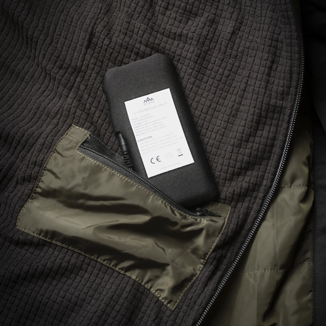 HeatX - Varmevest Jagt Dame – Grøn/Sort