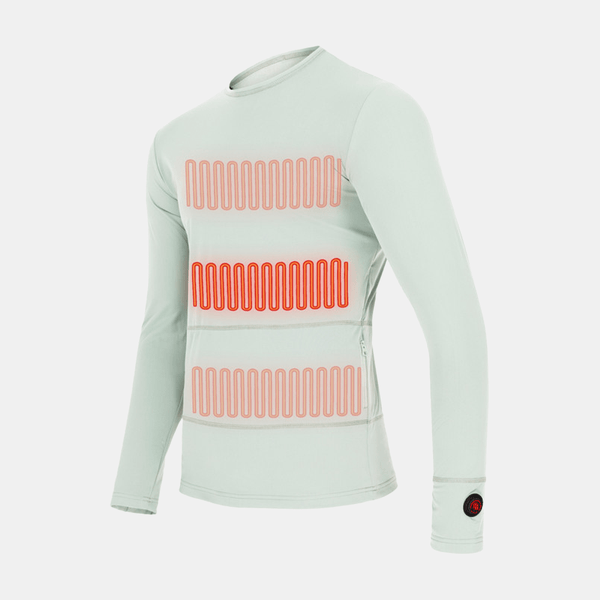 Glovii - Varmt undertøjstrøje Trøje Grå