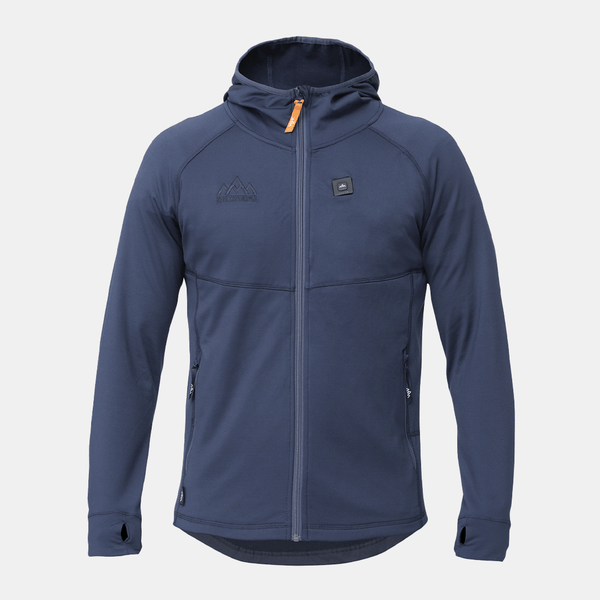 HeatX - Opvarmet Anyday Zipfleece Herre Navy/Blå