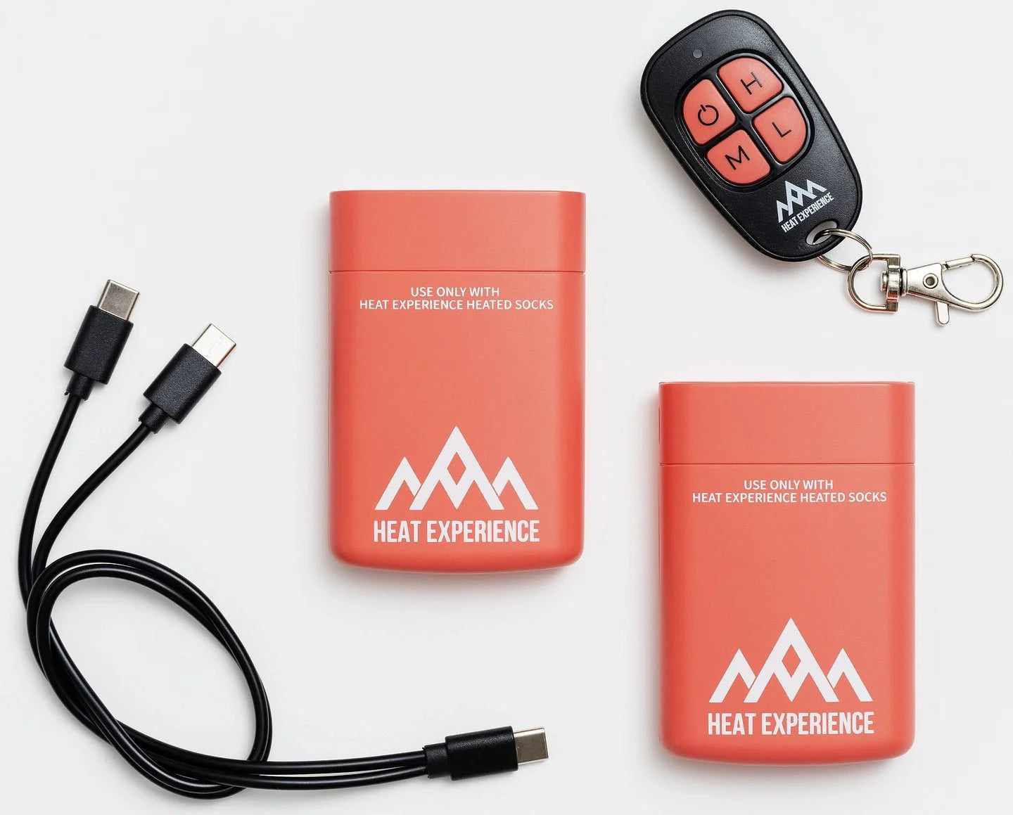 HeatX - Varmesokker Everyday Olivengrøn med Batteri