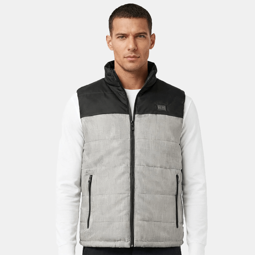 Savior Heat - Herrevarmevest med 4 varmezoner og smart dobbeltkontrol